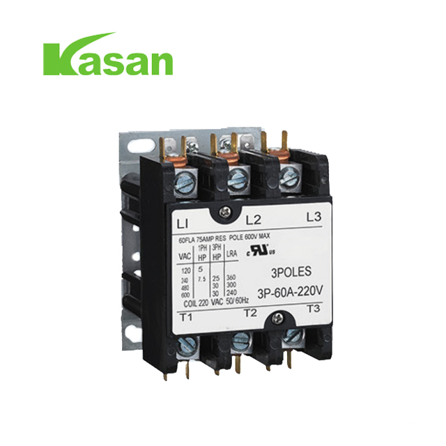 UL verificeret 30A 3P luftkontaktor til HVAC 24V/120V/240V/277V/480V